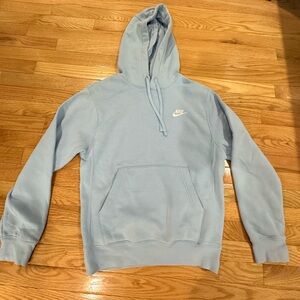 Light Blue Nike Hoodie